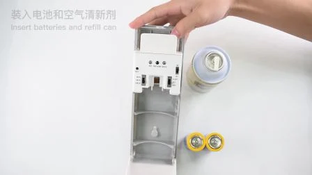 Wall Mounted Bathroom Automatic Spray Air Freshener Perfume Aerosol Dispenser
